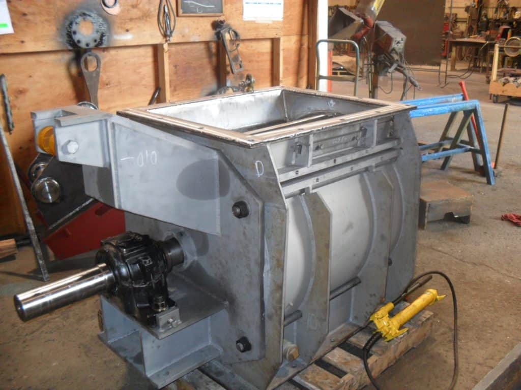 Catalyst Paper rotary feeder redesign/rebuild Promac Sawmill